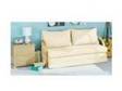 Sofa bed. Cream,  fold out,  foam,  double sofa bed. Comes....