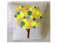 Shades of Yellow Tree Pillow by thetinderbox on Etsy
